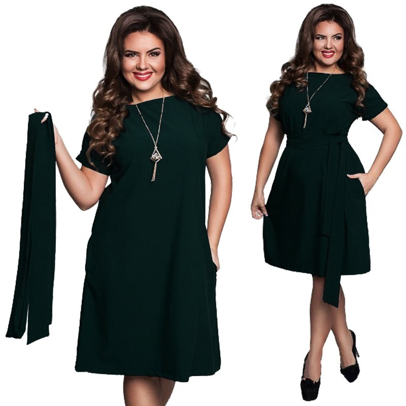 Plus size dress for women big size ladies clothing