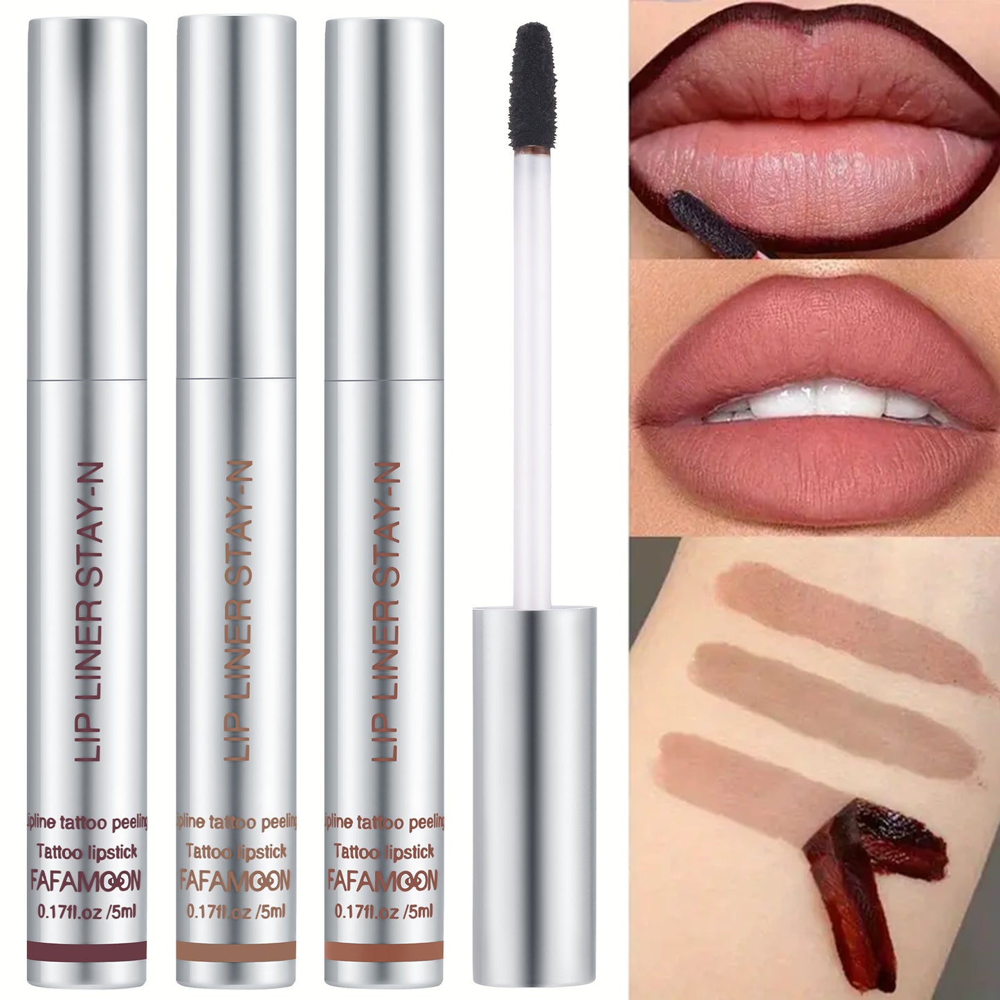 Stripping Lip Liner Waterproof Not Smudge